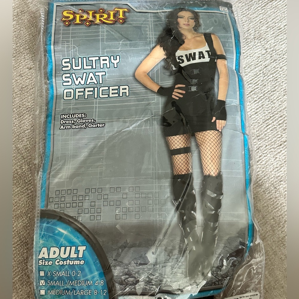 Swat officer Halloween costume
